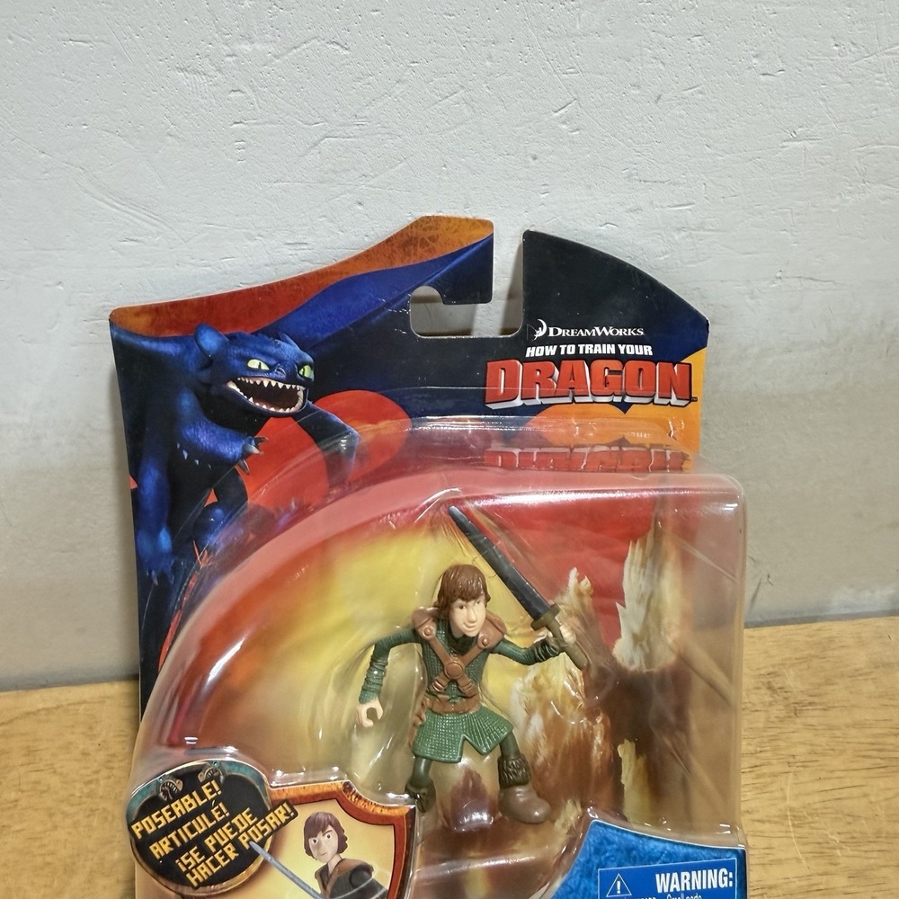 How To Train Your Dragon Hiccup Action Figure 2010 Walmart Exclusive Spin Master - Picture 3 of 6
